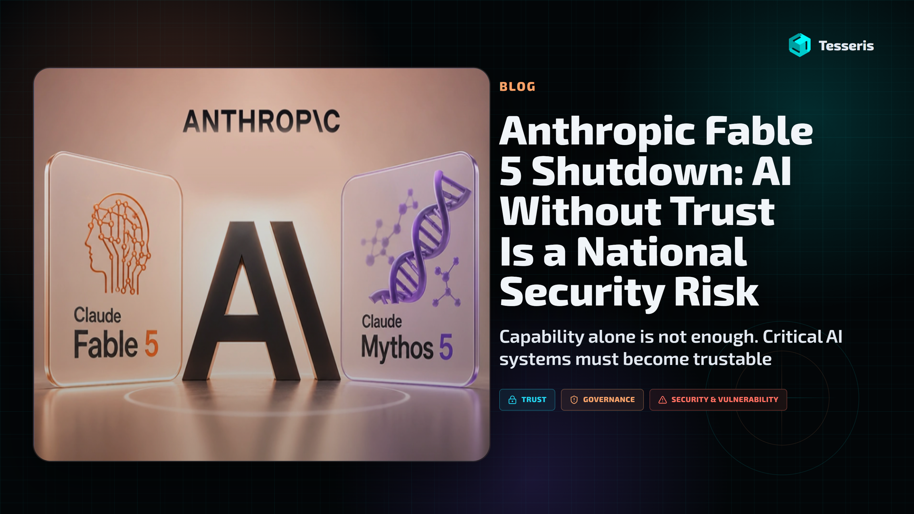 Anthropic's Fable 5 Shutdown: AI Without Trust Is a National Security Risk
