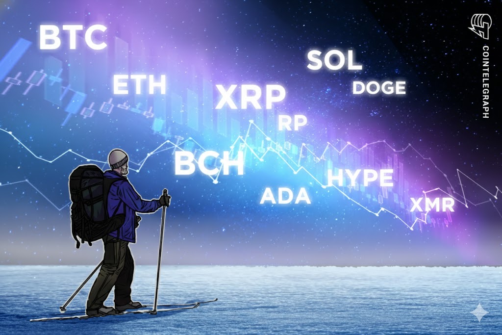 Price predictions 2/18: BTC, ETH, XRP, BNB, SOL, DOGE, BCH, ADA, HYPE, XMR