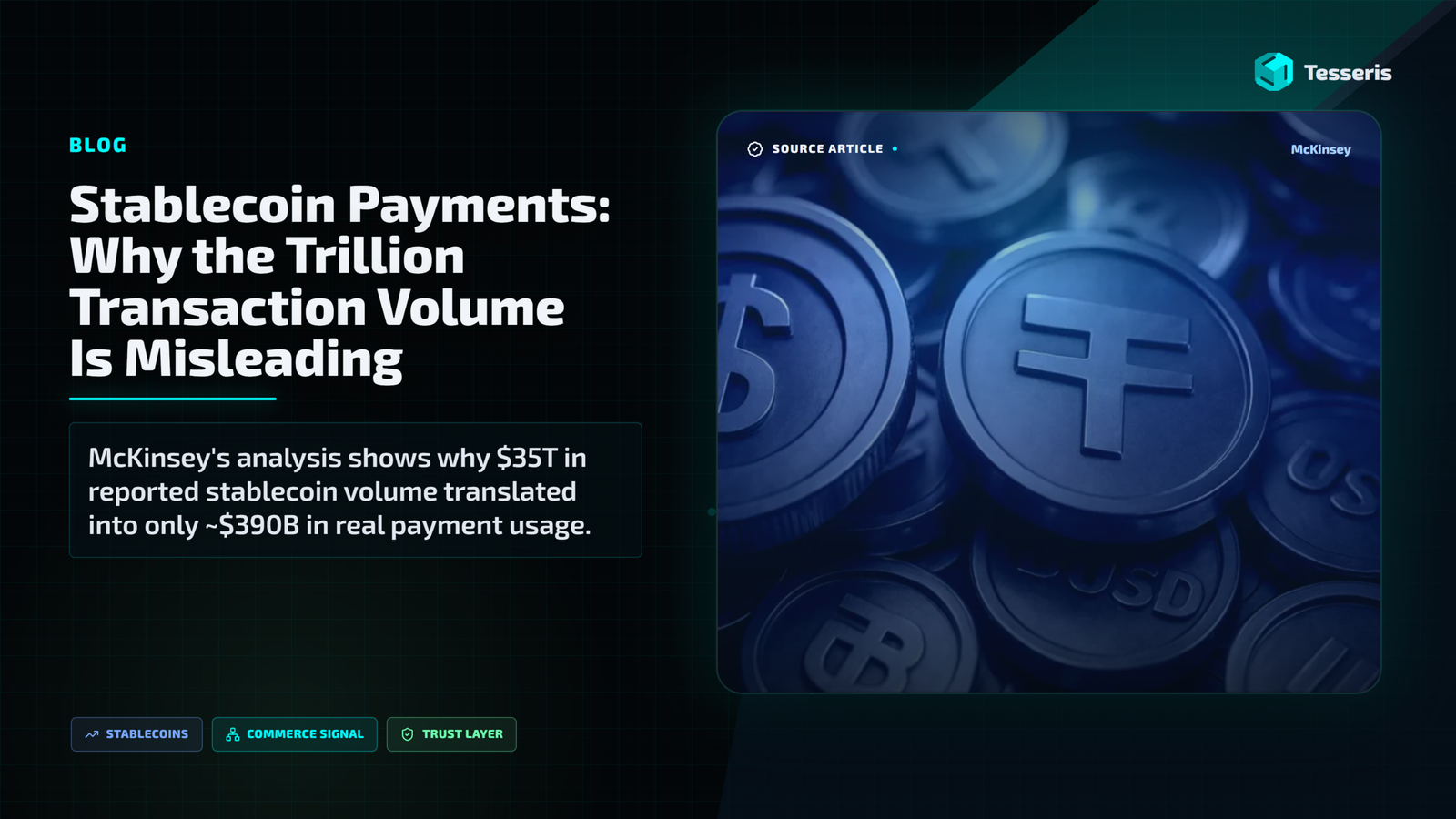 Stablecoin Payments: Why the $35T Transaction Volume Misleads